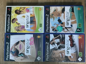 PS2+Singstar Mikrofone+ 4 Spiele Bild 3