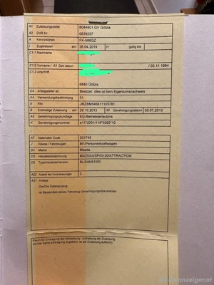 Auto Mazda 3 Attraction Bild 5