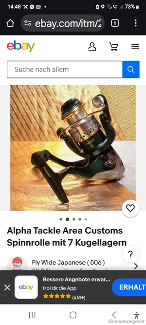 Fischerei Zubehör rolle Bild 2