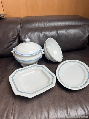 Geschirr Blaurand, Suppentopf