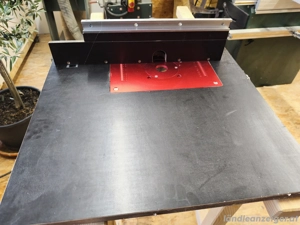 Fräs Tisch Platte für Oberfräse Bild 3