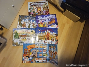 Adventskalender Minibücher zu verschenken
