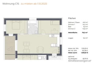 3-Zimmer-Wohnung in Langen bei Bregenz Bild 6