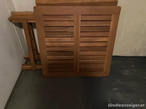 Holztisch 75x75