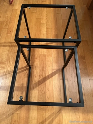 Beistelltische mit Glasplatten Bild 2