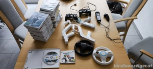Wii Konsole mit viel Zubehör Bild 8