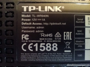 TL-WR940N Wlan-Router (TP-LINK) Bild 2