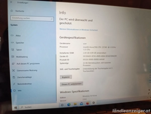 Acer Windows Tablet - Intel Atom CPU