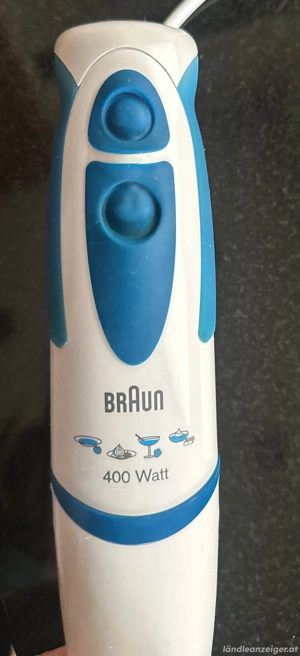 "BRAUN Stabmixer - Pürierstab & Schneebesen | sehr guter Zustand" Bild 4