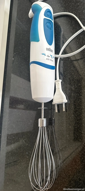 "BRAUN Stabmixer - Pürierstab & Schneebesen | sehr guter Zustand" Bild 3