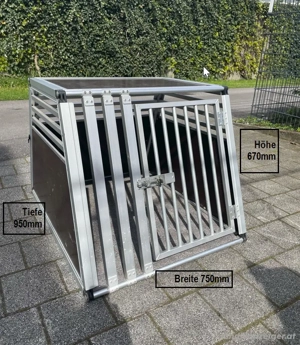 ALU Hunde Box zu verkaufen Bild 3
