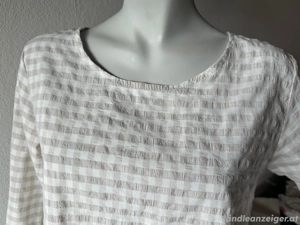 Neuwertige Blusen & Shirts aus Leinen, Viskose, Baumwolle   Gr. M (38 40) Bild 4