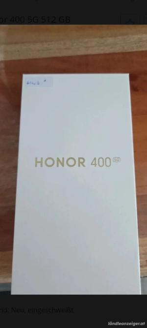 Handy Honor 400 512 GB neu