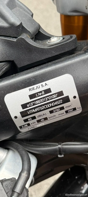 Kleinmotorrad Rieju MRT 50 Bild 6