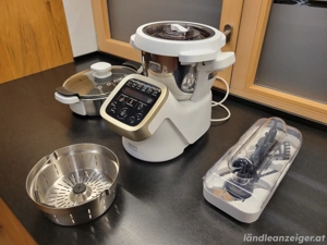 Küchenmaschine Krups Prep&Cook inkl. Dampfgaraufsatz und Rezeptbuch Bild 2