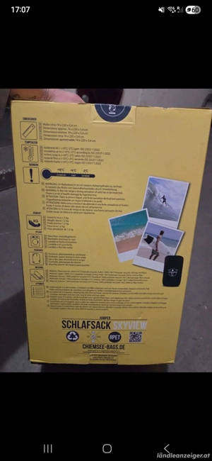 Schlafsack Chiemsee Skyview Bild 2