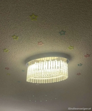 Deckenlampe Silber   Acryl Bild 4