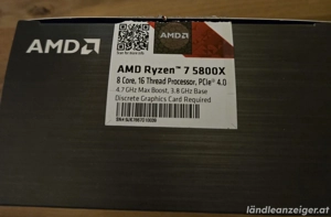 Ryzen Prozessor 7 5800X Bild 2