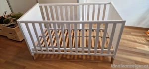 Paidi Wickelkommode & Gitterbett  Oskar  inkl. Matratze Bild 4