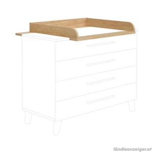 Paidi Wickelkommode & Gitterbett  Oskar  inkl. Matratze Bild 6