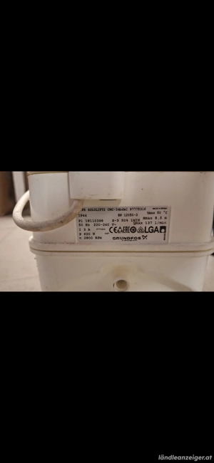 Hebepumpe Grundfos Sololift 2 CWC 3 Bild 3
