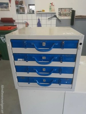 Kleinteilebox für Werkstatt