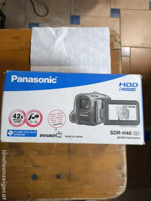 Panasconic SDR Video Camera - neuwertig mit Rechnung 