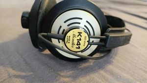 AKG K141 Studio Kopfhörer, Headphone, Gold Version ideal für Tonstudio, Play Back, Aufnahmen