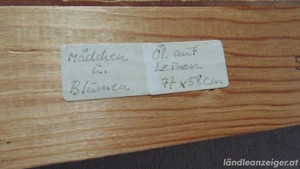 Mädchen in Blumen (Ölgemälde) Bild 5