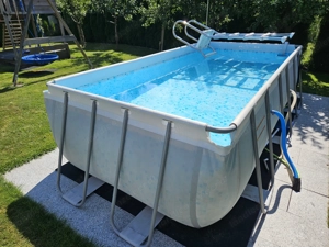 Bestway Power Steel Frame Pool-Set 404 x 201 