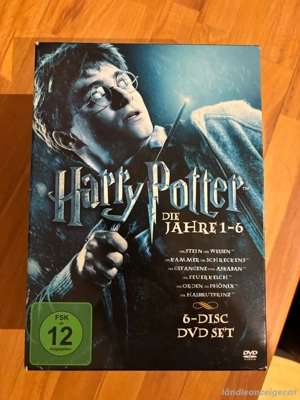 Harry Potter Teil 1 bis 6 DVD Bild 2