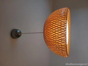 Verkaufe Hängelampe aus Bambus Ikea