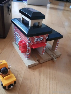 brio Eichhorn holz Eisenbahn set Bild 5