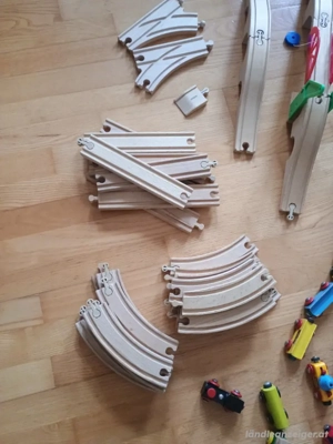 brio Eichhorn holz Eisenbahn set Bild 2