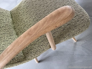 Vintage Sessel grün  Bild 4