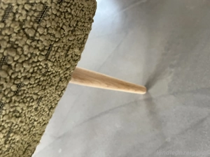 Vintage Sessel grün  Bild 5