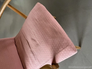 Vintage Sessel rosa Bild 4