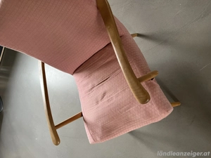Vintage Sessel rosa Bild 2
