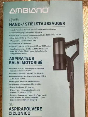Akku Staubsauger *Neu + Originalverpackt* Bild 2