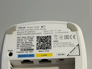 ASUS ZenWiFi XD4R Mesh WLAN (2er-Set)   WiFi 6   OVP Bild 3