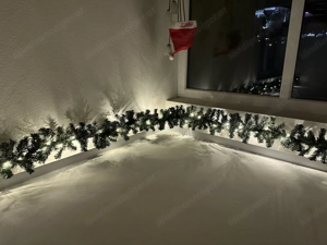 Girlande mit LED Beleuchtung 10 Meter
