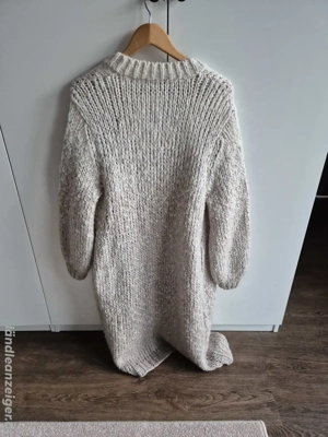 Strickjacke Oui Größe 38 hellbraun Bild 2