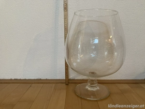 übergroßes Cognacglas Dekorglas 