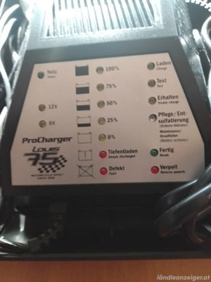 Batterie Lade- u. Erhaltungsgerät