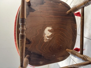 Schaukelstuhl mit Kissen Bild 2