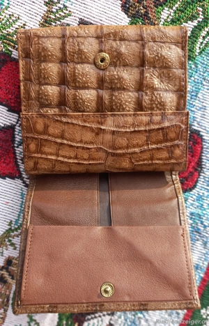 Alte unbenutzte Geldtasche  Bild 2