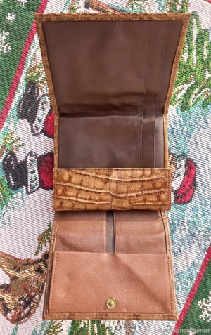 Alte unbenutzte Geldtasche  Bild 3