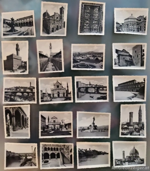 Vintage-Fotoalbum "Firenze" (Florenz, Italien) 15 Original-Fotografien