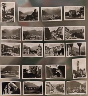 Vintage-Fotoalbum "Merano" (Meran, Italien)  20 echte Original-Fotografie