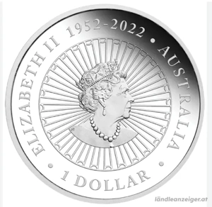 Australien: 1 Dollar 2024   Opal-Serie Drache - 1 oz. Silber in PP - sehr rar ! Bild 2